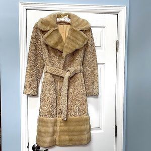 Booré by Fairmoor Vintage 1980’s Real Fur Coat